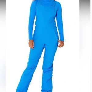 HALFDAYS CARSON SKI BIBS, BLUE, SIZE SMALL, NEVER WORN